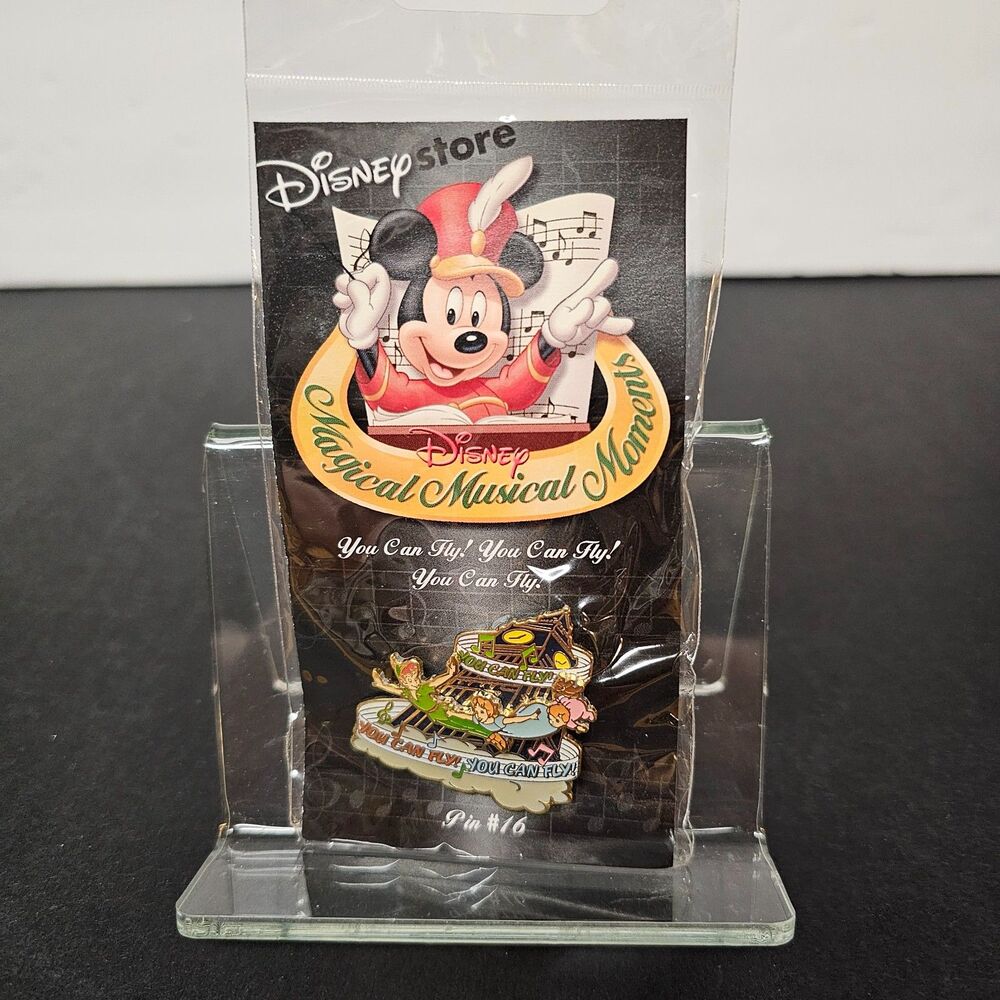 Disney Magical Musical Moments #16 Pin You Can Fly! Peter Pan NIP Disney Store